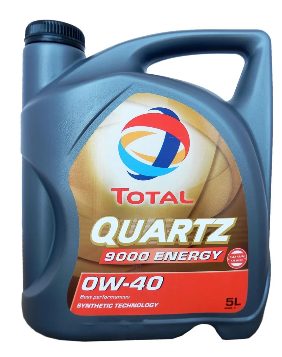 Изображение Масло моторное TOTAL QUARTZ 9000 ENERGY 0W-40 5л 213989 Масло моторное TOTAL QUARTZ 9000 ENERGY 0W-40 5л 213989