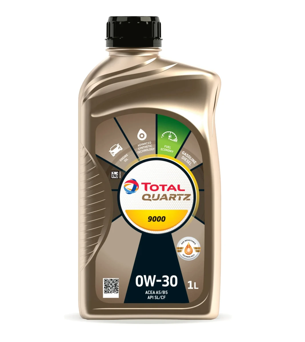 Масло моторное TOTAL QUARTZ 9000 0W-30 1л 213814