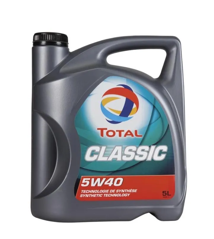 Изображение Масло моторное TOTAL CLASSIC 9 5W-40 5л 213696 Масло моторное TOTAL CLASSIC 9 5W-40 5л 213696