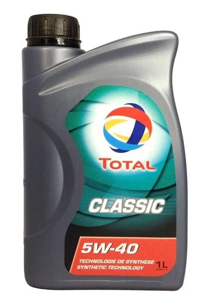 Изображение Масло моторное TOTAL CLASSIC 9 5W-40 1л 213730 Масло моторное TOTAL CLASSIC 9 5W-40 1л 213730
