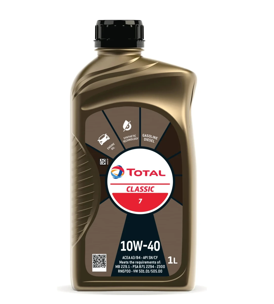 Масло моторное TOTAL CLASSIC 7 10W-40 1л 213752