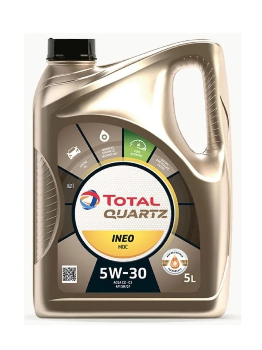 Масло моторное TOTAL QUARTZ INEO MDC 5W-30 5л 214031