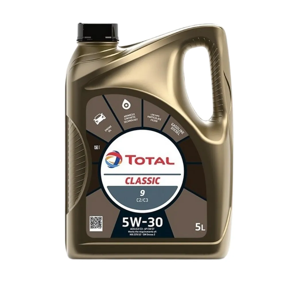 Масло моторное TOTAL CLASSIC 9 5W-30 5л 214102