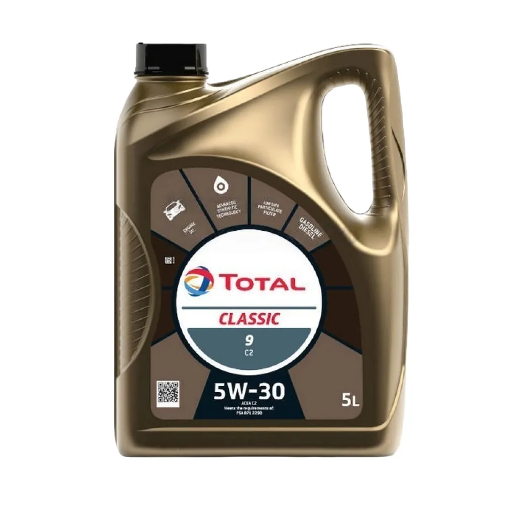Масло моторное TOTAL CLASSIC 9 C2 5W-30 5л 213856