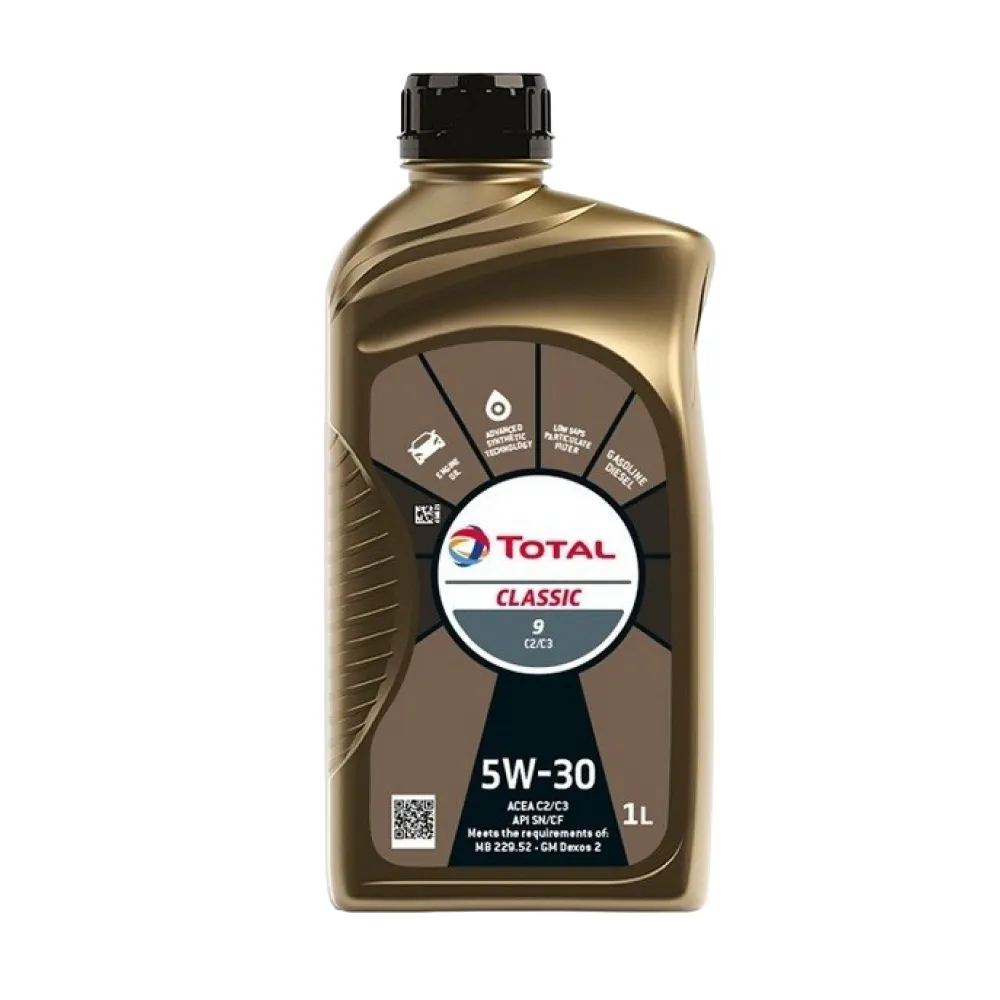Масло моторное TOTAL CLASSIC 9 5W-30 1л 214191