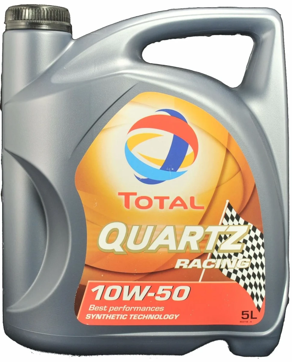 Изображение Масло моторное TOTAL QUARTZ RACING 10W-50 5л 213699 Масло моторное TOTAL QUARTZ RACING 10W-50 5л 213699