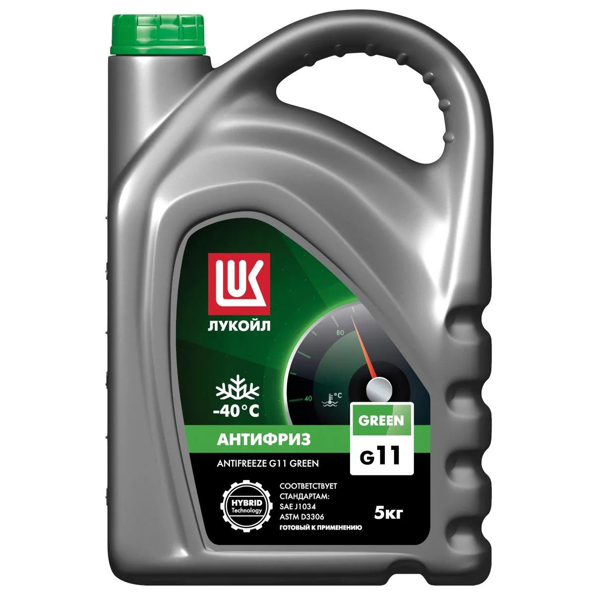 Антифриз ЛУКОЙЛ G11 GREEN 5 кг LUKOIL 227386
