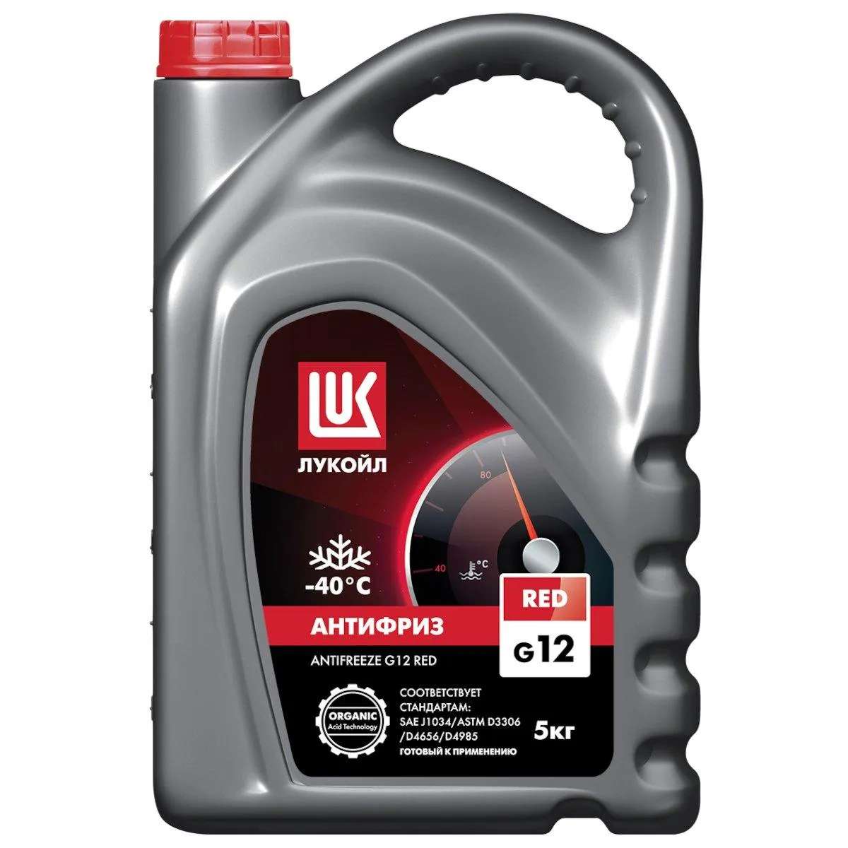 Антифриз ЛУКОЙЛ G12 RED 5 кг LUKOIL 227391