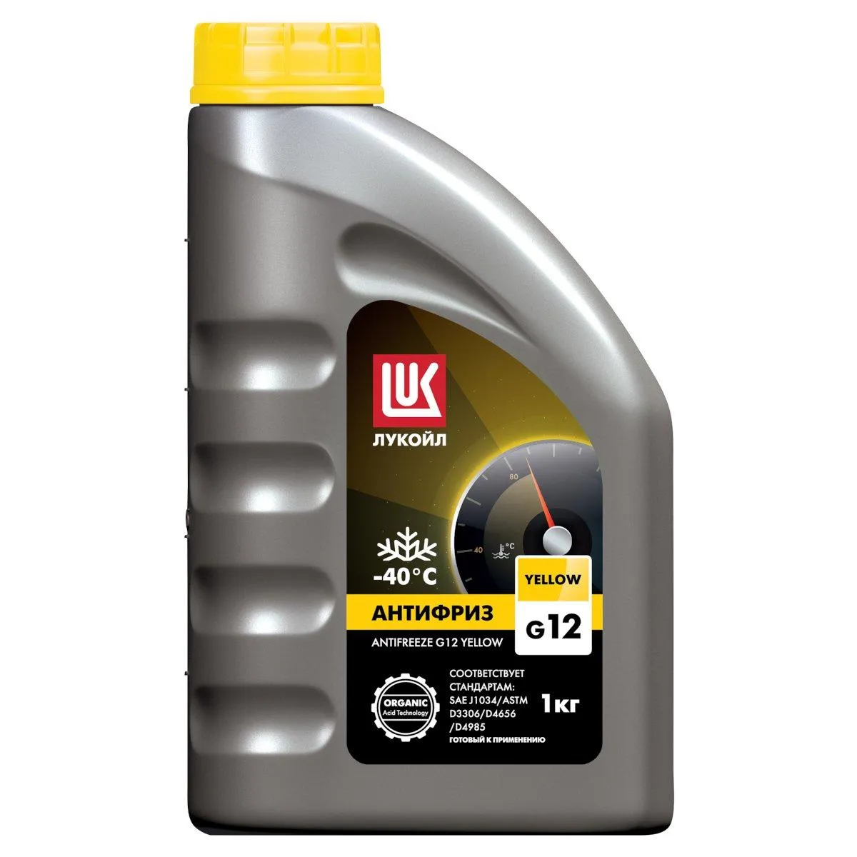 Антифриз ЛУКОЙЛ G12 YELLOW 1 кг LUKOIL 227373