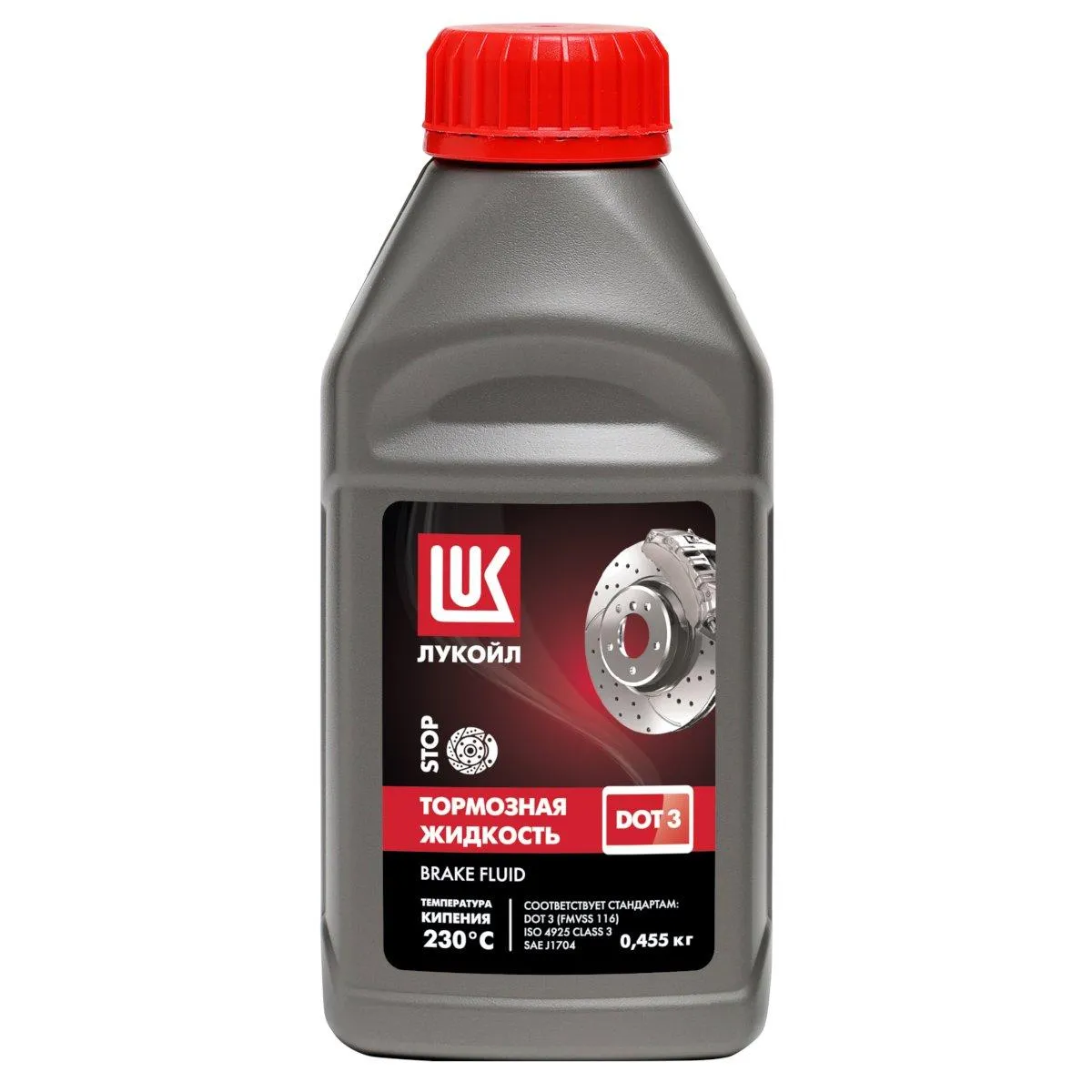 Жидкость тормозная LUKOIL DOT3 0.5л 1338805