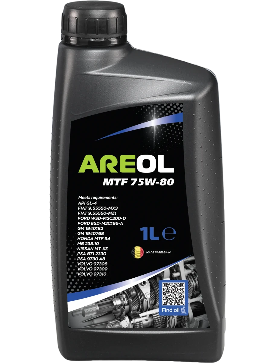 Трансмиссионное масло AREOL MTF 75W-80 1л 75W80AR107