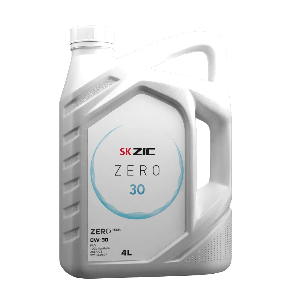 Изображение Масло моторное ZIC ZERO 30 0W-30 4л 162676 Масло моторное ZIC ZERO 30 0W-30 4л 162676