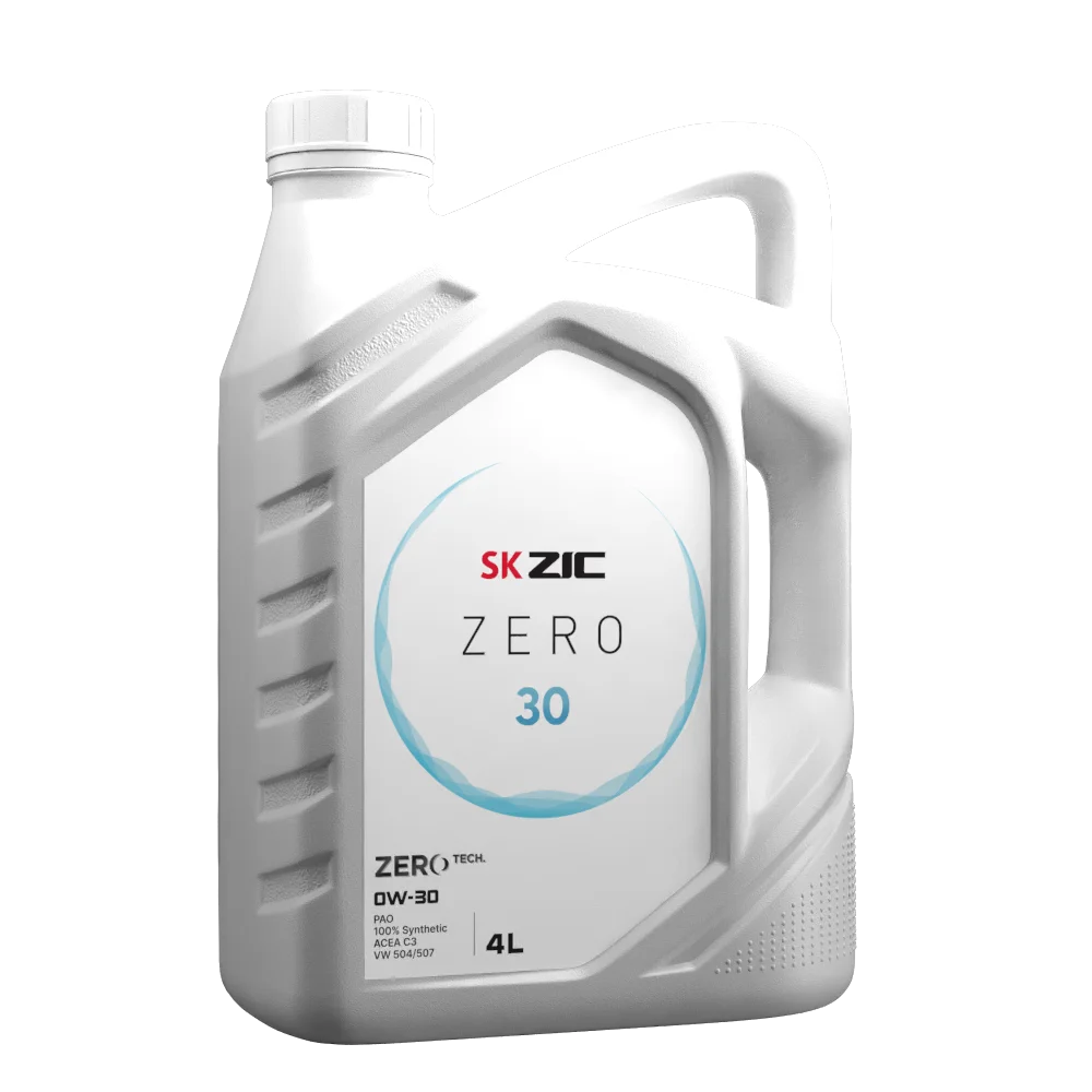 Изображение Масло моторное ZIC ZERO 30 0W-30 4л 162676 Масло моторное ZIC ZERO 30 0W-30 4л 162676