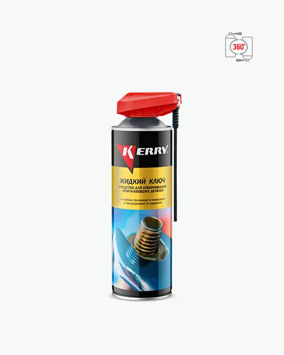 Смазка KERRY для разъединения ржавых соединений 0.65кг KR-940-5