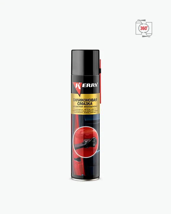 Смазка силиконовая KERRY 0.4кг KR-941-3