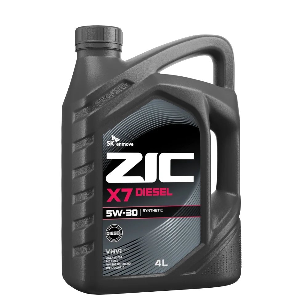 Масло моторное ZIC X7 DIESEL 5W-30 4л 162610