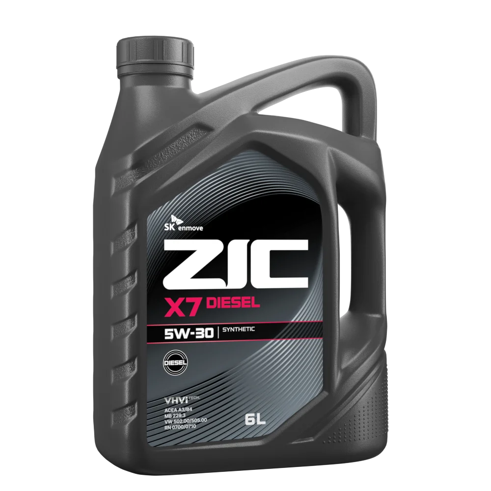 Масло моторное ZIC X7 DIESEL 5W-30 6л 172610