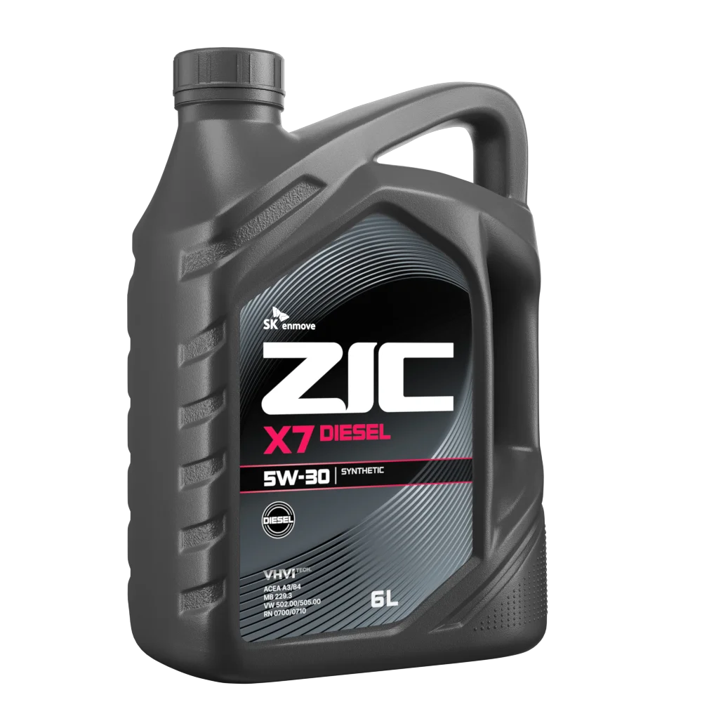 Изображение Масло моторное ZIC X7 DIESEL 5W-30 6л 172610 Масло моторное ZIC X7 DIESEL 5W-30 6л 172610
