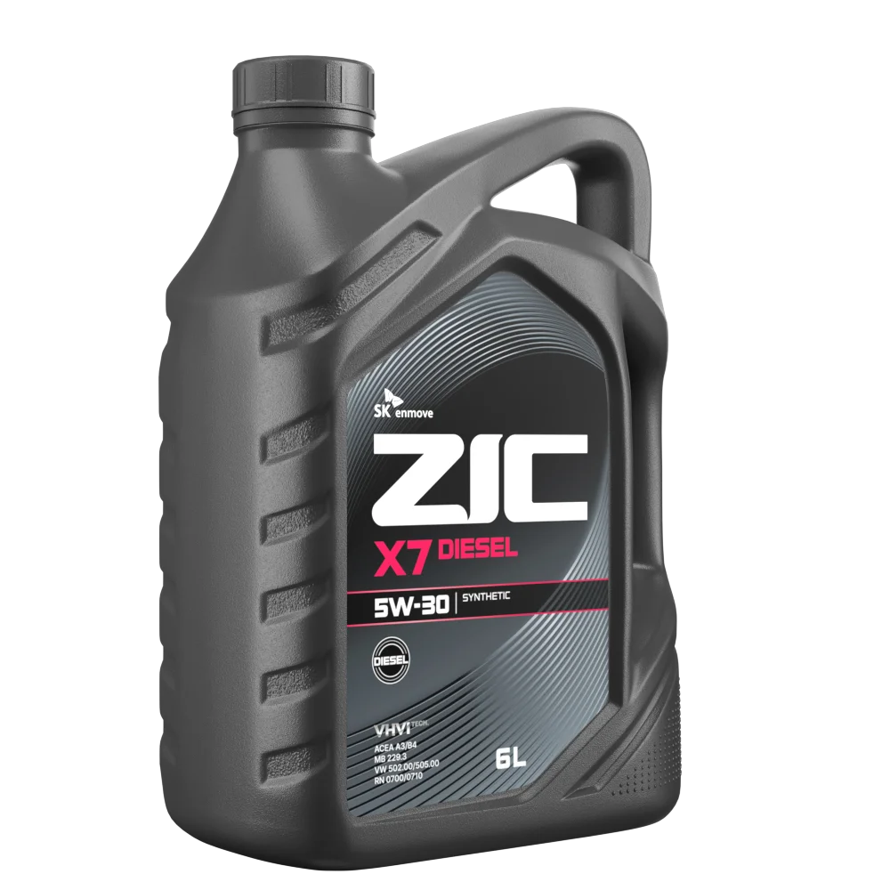 Изображение Масло моторное ZIC X7 DIESEL 5W-30 6л 172610 Масло моторное ZIC X7 DIESEL 5W-30 6л 172610