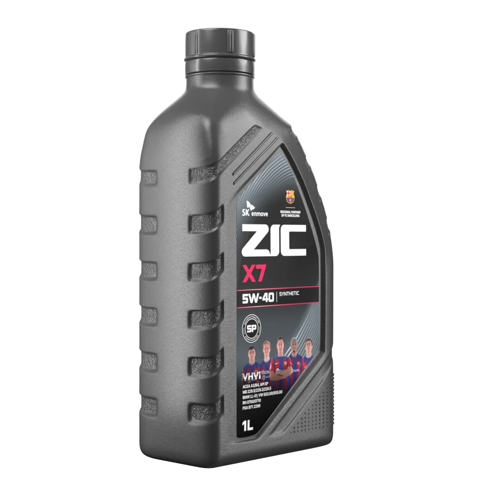 Масло моторное ZIC X7 5W-40 1л 132662