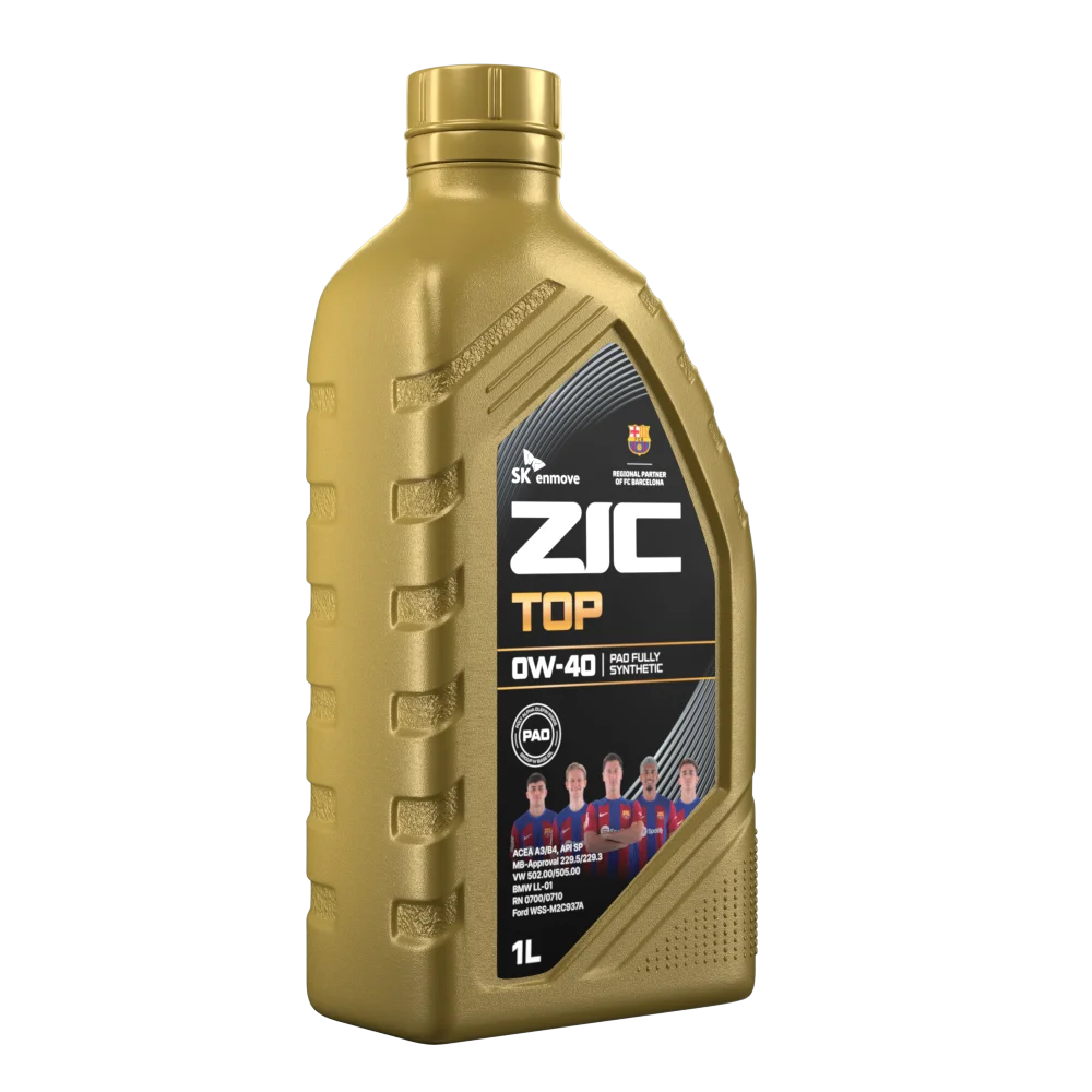 Изображение Масло моторное ZIC TOP 0W-40 1л 132611 Масло моторное ZIC TOP 0W-40 1л 132611