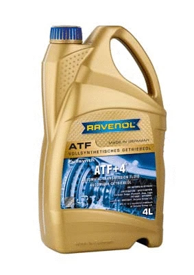 Трансмиссионное масло RAVENOL ATF+4 FLUID 4л 1211100-004-01-999