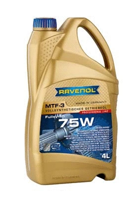 Трансмиссионное масло RAVENOL 75W 4л 1221104-004-01-999