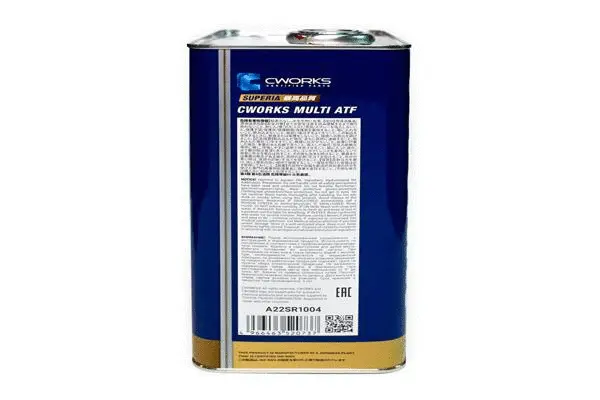 Изображение Трансмиссионное масло CWORKS ATF 1л A22SR1004 Трансмиссионное масло CWORKS ATF 1л A22SR1004