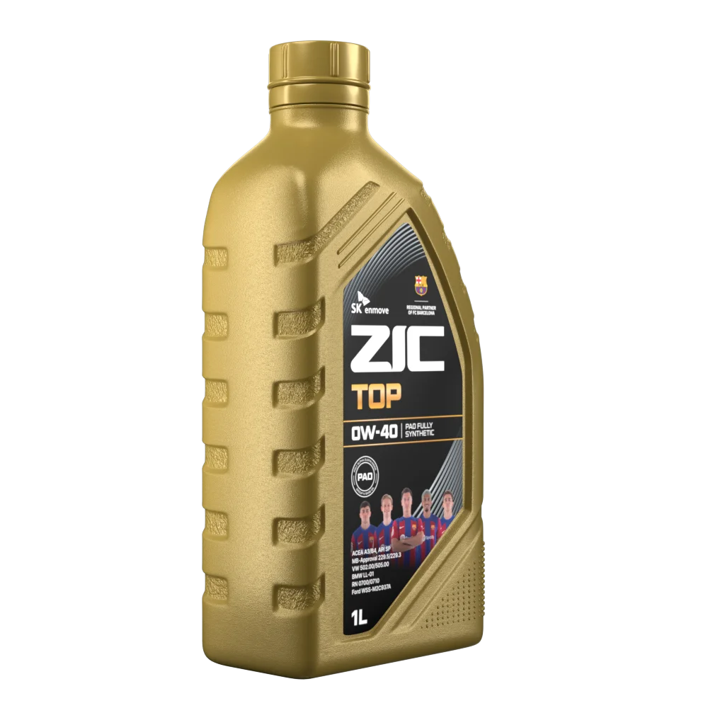 Изображение Масло моторное ZIC TOP 0W-40 1л 132611 Масло моторное ZIC TOP 0W-40 1л 132611