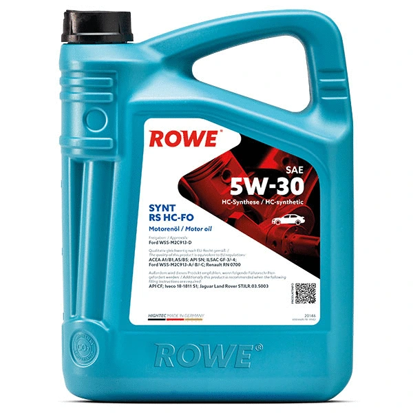 Изображение Масло моторное ROWE 5W-30 л 20146-0050-99 Масло моторное ROWE 5W-30 л 20146-0050-99