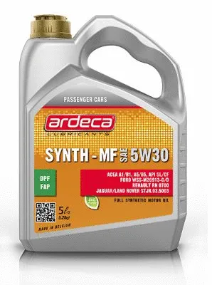 Масло моторное ARDECA 5W-30 5л P01041-ARD005