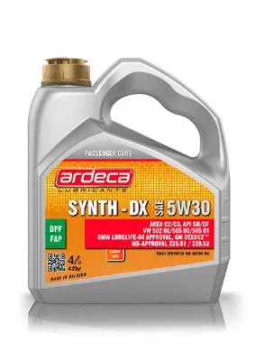 Масло моторное ARDECA 5W-30 4л P01151ARD004