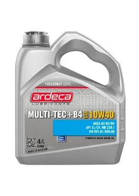 Масло моторное ARDECA MULTI-TEC+ B4 10W-40 4л P03021ARD004