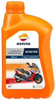 Масло моторное REPSOL MOTO SCOOTER 4T 5W-40 1л RP164L51