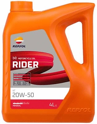 Масло моторное REPSOL RIDER 4T 20W-50 4л RPP2130TGB