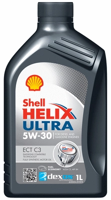 Масло моторное SHELL HELIX ULTRA ECT 5W-30 1л 550049781