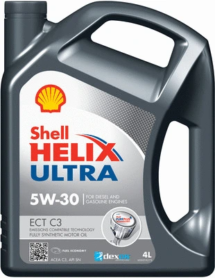 Масло моторное SHELL HELIX ULTRA ECT C3 5W-30 4л 550050441