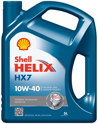 Масло моторное SHELL 10W-40 5л 550053738