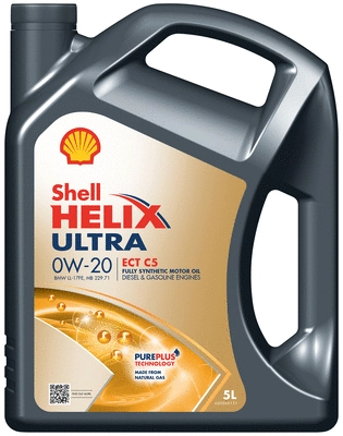 Масло моторное SHELL 0W-20 5л 550056348