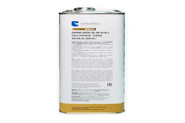 Изображение Масло моторное CWORKS 5W-30 4л A12SR1004 Масло моторное CWORKS 5W-30 4л A12SR1004