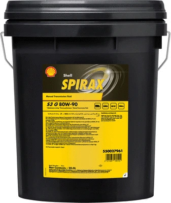 Трансмиссионное масло SHELL 80W-90 20л 550027961