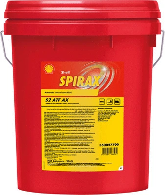 Трансмиссионное масло SHELL SPIRAX S2 ATF-AX 20л 550027799