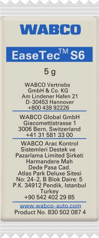 Изображение Смазка WABCO 830 502 087 4 Смазка WABCO 830 502 087 4