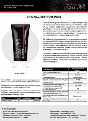 Смазка MILES 0.2кг GG00200