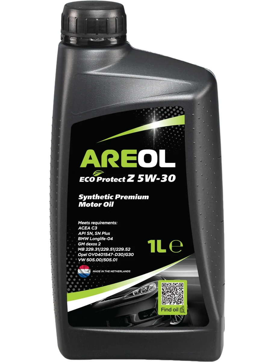 Масло моторное AREOL ECO PROTECT Z 5W-30 1л 5W30AR007