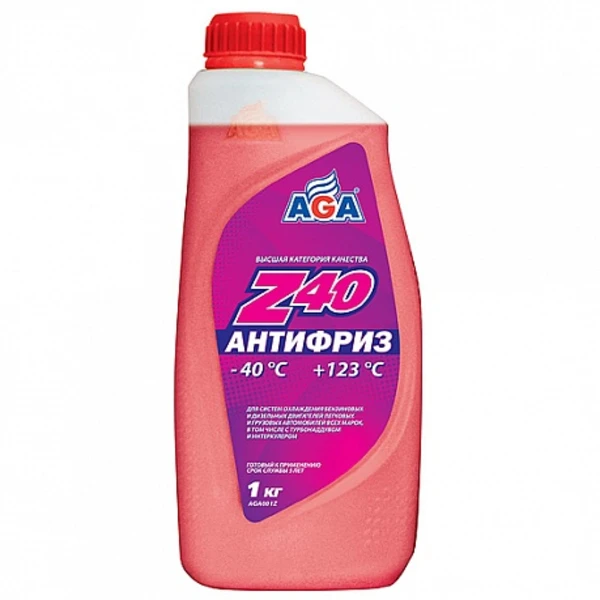 Готовый -40c (красный) AGA AGA001Z