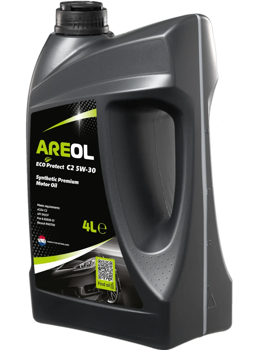 Изображение Масло моторное AREOL ECO PROTECT 5W-30 4л 5W30AR070 Масло моторное AREOL ECO PROTECT 5W-30 4л 5W30AR070