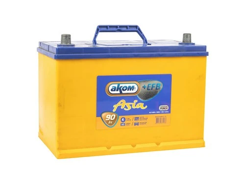 Аккумулятор 90 ач 1 (+-) прямая AKOM 4607034731533