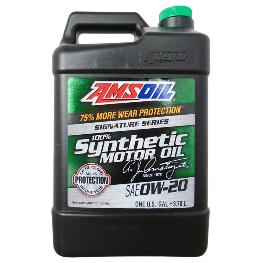 Масло моторное AMSOIL SIGNATURE SERIES SYNTHETIC 0W-20 3.784л ASM1G