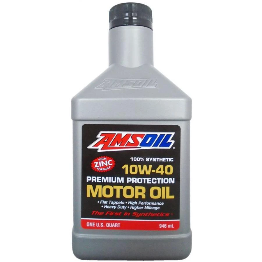 Масло моторное AMSOIL SYNTHETIC HIGH ZINC 10W-40 л AMOQT